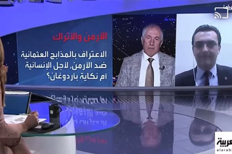 Աբրահամ Գասպարյանը «Al Arabiya» ՀԸ եթերում բանավիճել է Թուրքիայի իշխանական պատգամավորի հետ