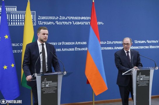 ԵՄ-ն կարող է Հայաստանին ավելի մեծ աջակցություն տրամադրել. Լիտվայի արտգործնախարար