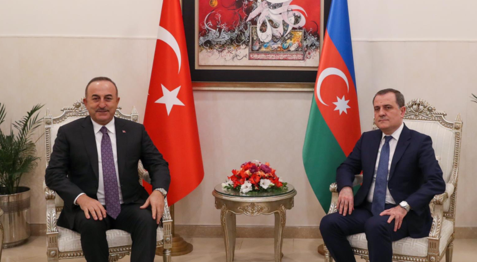 Ադրբեջանի և Թուրքիայի ԱԳ նախարարները քննարկել են հայ-ադրբեջանական սահմանային իրավիճակը