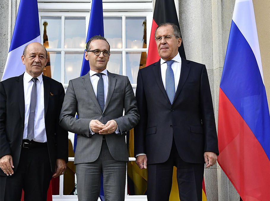 Ռուսաստանի, Ֆրանսիայի և Գերմանիայի ԱԳ նախարարները քննարկել են ԼՂ հարցը