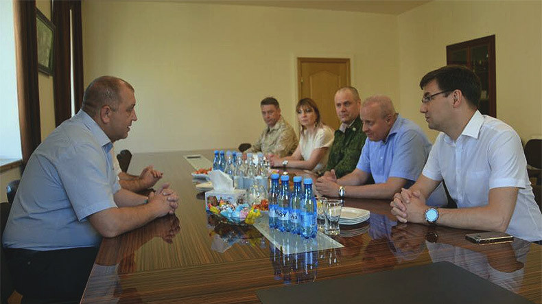 Посол РФ в Армении посетил пограничный отряд Пограничного управления ФСБ России в Мегри