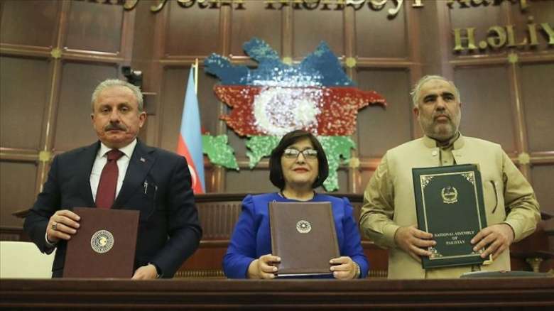 Թուրքիայի, Պակիստանի և Ադրբեջանի խորհրդարանների նախագահները՝ ընդդեմ Հայաստանի
