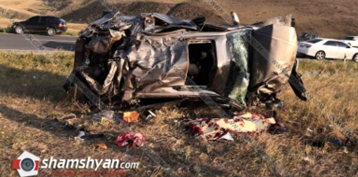 Ավտովթար Սպիտակ-Գյումրի ավտոճանապարհին. մահացել է 3 մարդ