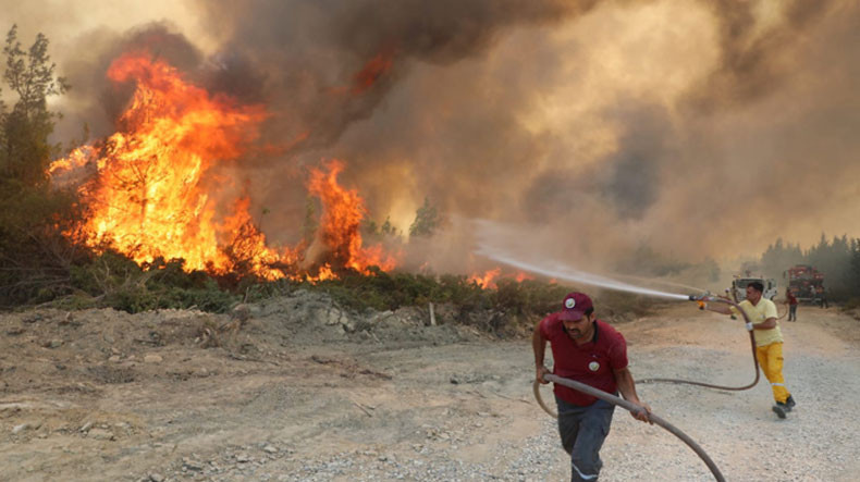 Более 400 человек пострадали от пожаров в Турции