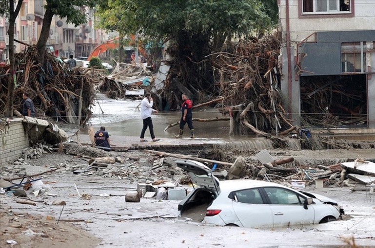 Թուրքիայում ջրհեղեղների հետևանքով մահացածների թիվը հասել է 40-ի