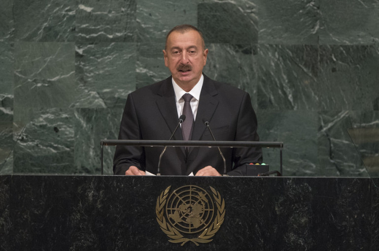 «Ադրբեջանը պատրաստ է Հայաստանի հետ խաղաղ պայմանագրի շուրջ բանակցություններ սկսել». Ալիևի ելույթը ՄԱԿ-ի ԳՎ-ում