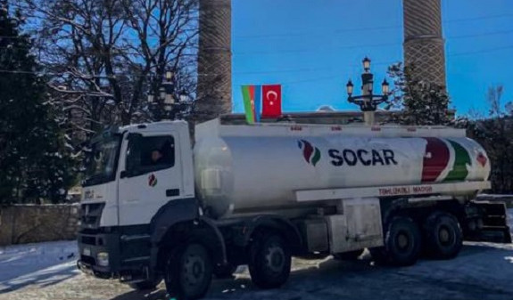 Գորիս-Կապան ավտոճանապարհին տեղադրվել է Ադրբեջանին պատկանող SOCAR-ի բենզալցակայան