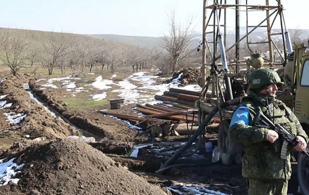 Российские миротворцы помогут построить в Арцахе новый водопровод