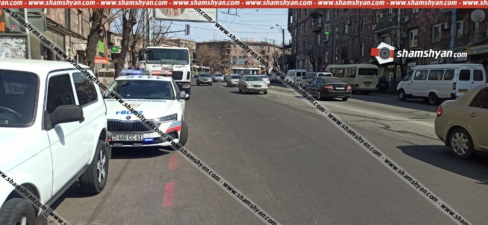 Երևանում վրաերթի է ենթարկվել ոստիկանության ծառայողը