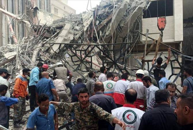 Իրանում շենքի փլուզման հետևանքով զոհվել է 31 մարդ