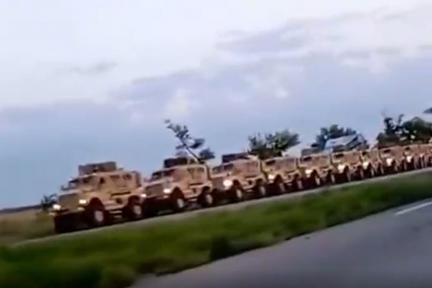 Ուկրաինայի տարածք է մուտ գործել ամերիկյան ռազմական տեխնիկա