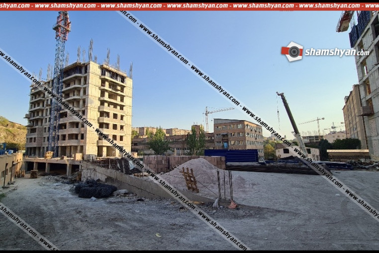 Երևանում 36-ամյա շինարարն ընկել է կիսակառույց շենքի 6-րդ հարկից ու մահացել