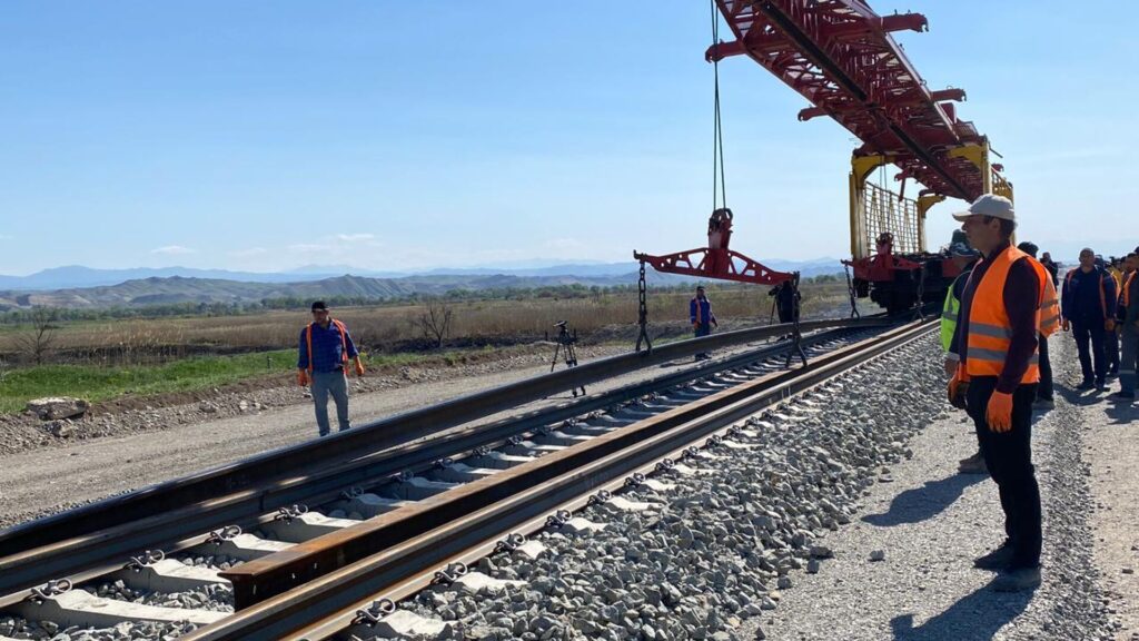 Ադրբեջանը շարունակում է դեպի Սյունիք տանող երկաթգծի շինարարությունը