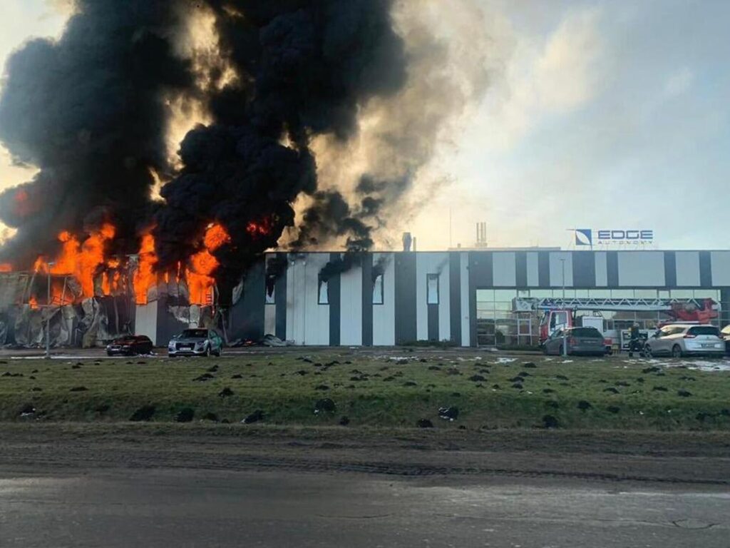 Լատվիայում այրվել է Ուկրաինայի համար ԱԹՍ արտադրող ամերիկյան գործարանը