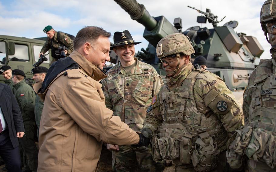 ԱՄՆ-ի բանակային կայազորը տեղակայվում է Լեհաստանում