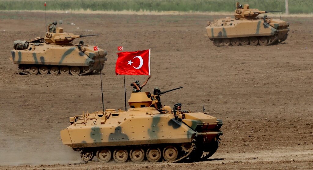 Թուրքական բանակը հրետակոծել է Սիրիայի հյուսիսը