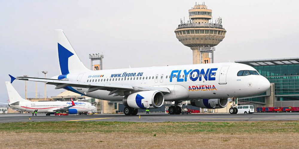 FlyOne Armenia ավիաընկերությունը մեկնարկել է Երևան-Լառնակա-Երևան ուղղությամբ չվերթներ