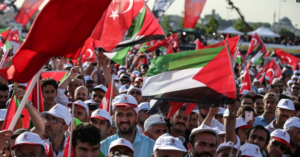 Թուրքիայում անկարգություններ են սկսվել՝ ի պաշտպանություն Պաղեստինի