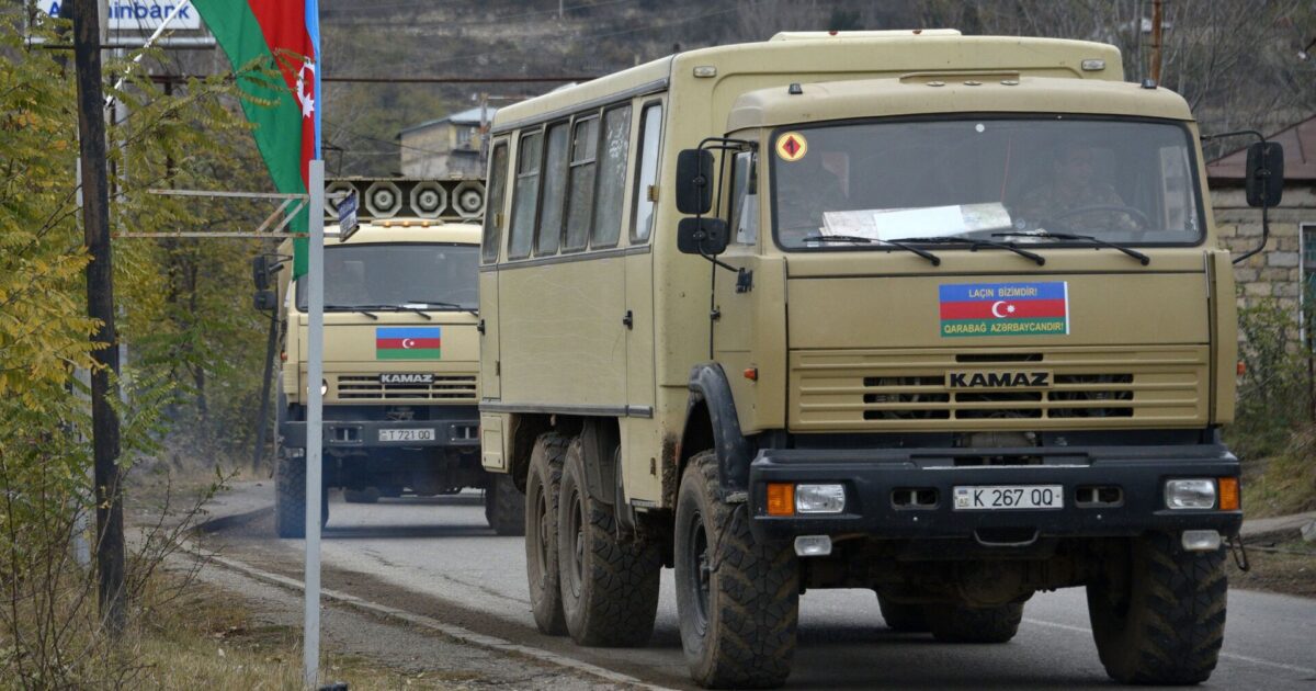 Քաշաթաղում վթարի է ենթարկվել ադրբեջանական ռազմական մեքենա