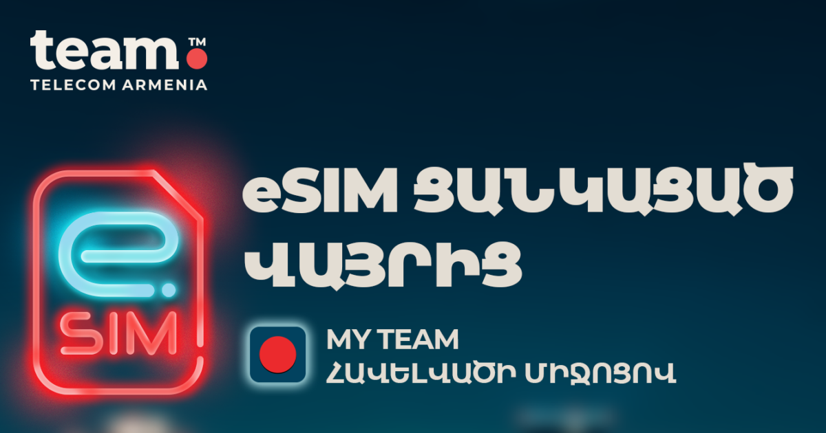 Հայկական հեռախոսահամար ձեռք բերելն այժմ հնարավոր է աշխարհի ցանկացած կետից. Team Telecom Armenia