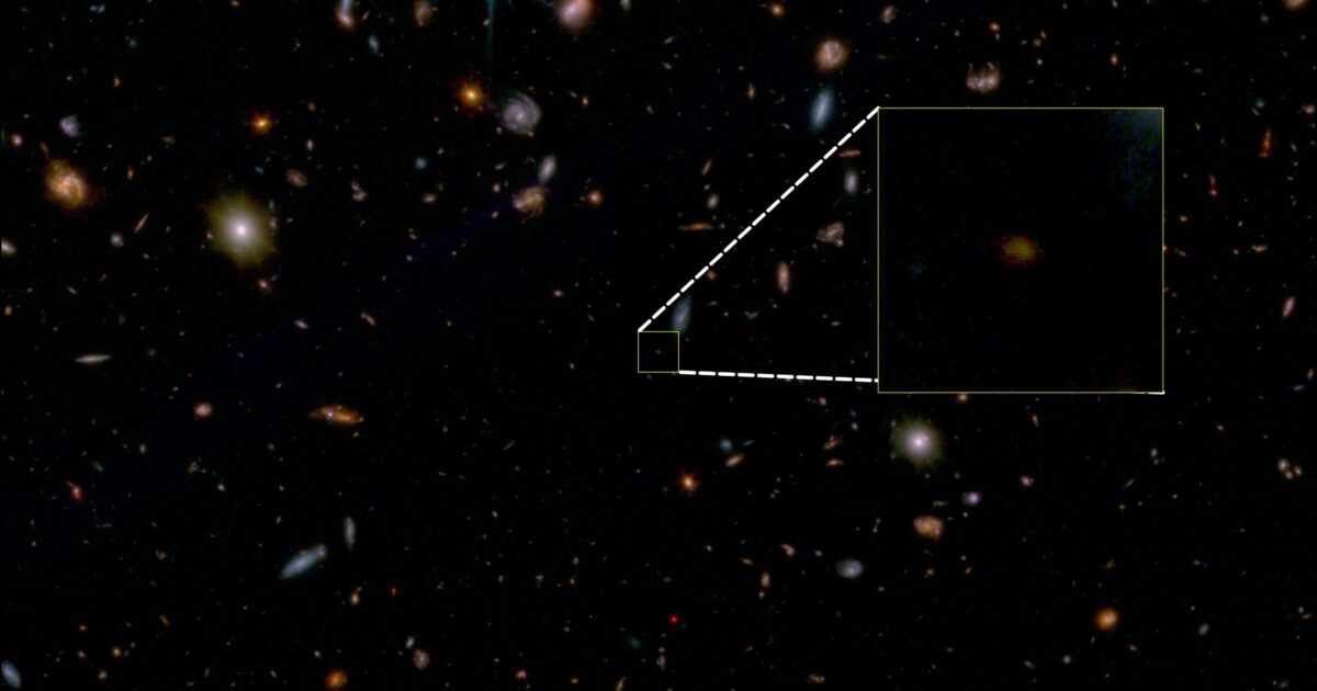 James Webb տիեզերական աստղադիտակը լուսանկարել է ամենահին «մեռած գալակտիկան»