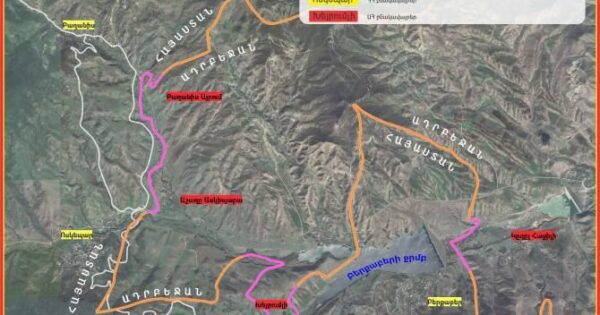 Հայաստանի եւ Ադրբեջանի միջեւ՝ չորս գյուղերի հատվածում, գոյություն կունենա սահմանազատված պետական սահման. Փաշինյանի աշխատակազմ