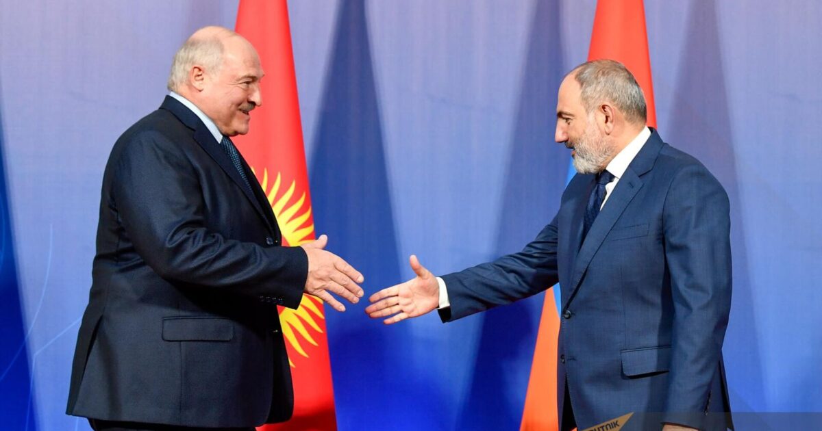 Քանի Լուկաշենկոն Բելառուսի նախագահն է, ես այդ երկիր չեմ այցելի․ Փաշինյան