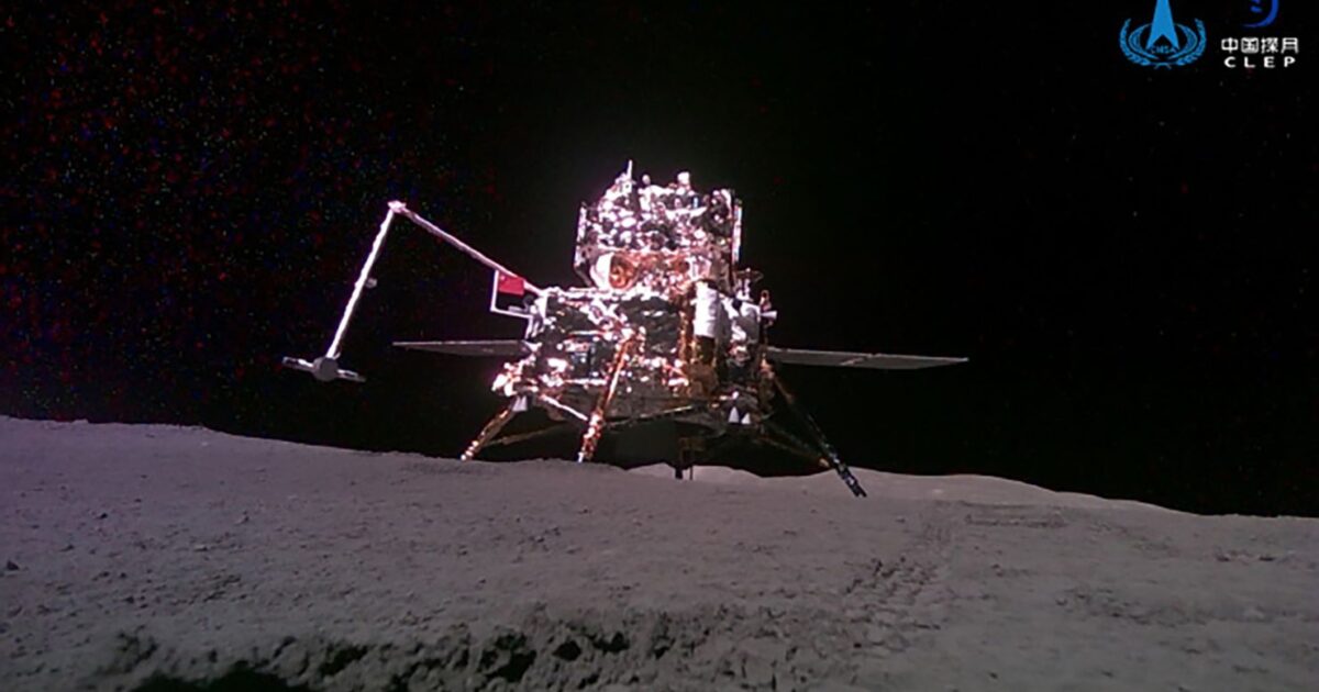 Չինական Chang’e-6-ն ուղեծիր է հանել Լուսնից վերցված հողը