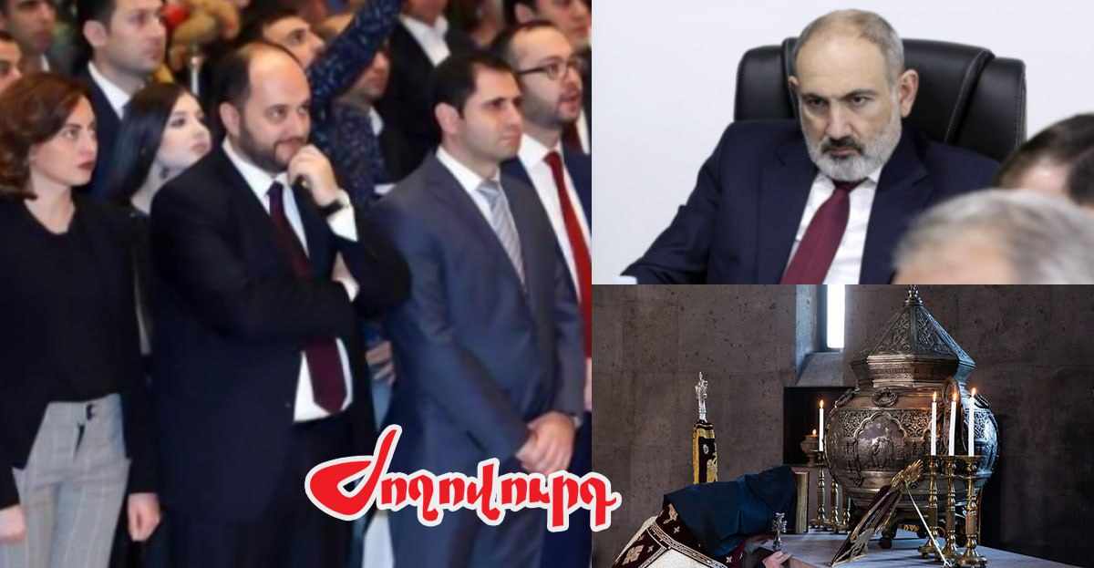 Եկեղեցական արարողություններին մասնակցելու համար ՔՊ-ականներին Փաշինյանի թույլտվությունն է պետք. «Ժողովուրդ»