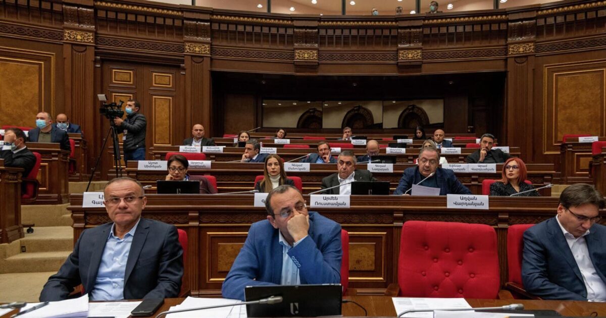 «Հայաստան» խմբակցությունը  նման խայտառակ թատրոնի չի մասնակցելու․ խմբակցություն