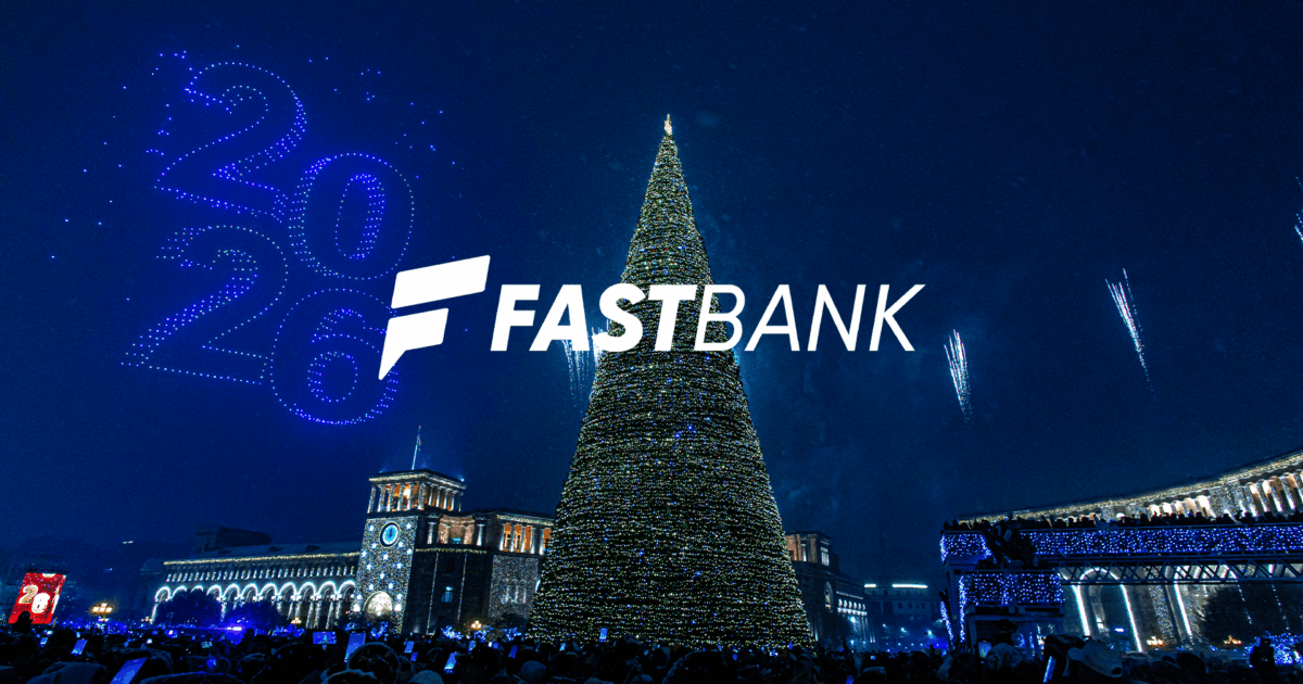 Ֆասթ Բանկի աջակցությամբ Հանրապետության հրապարակում կայացել է լուսային դրոն շոու