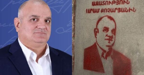 «Ազատություն քաղբանտարկյալ Արամ Քոչարյանին». ակցիա՝ Էջմիածնում