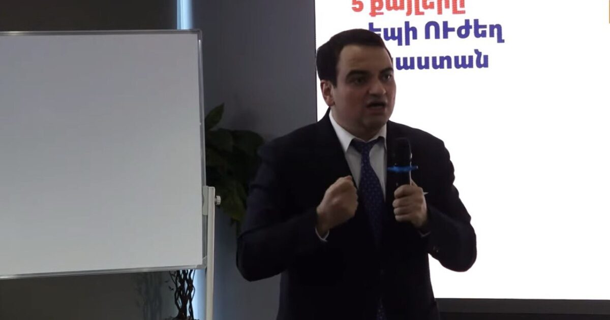 Նախատեսում ենք Հայաստանում ստեղծել 300 000 աշխատատեղ. Նարեկ Կարապետյան