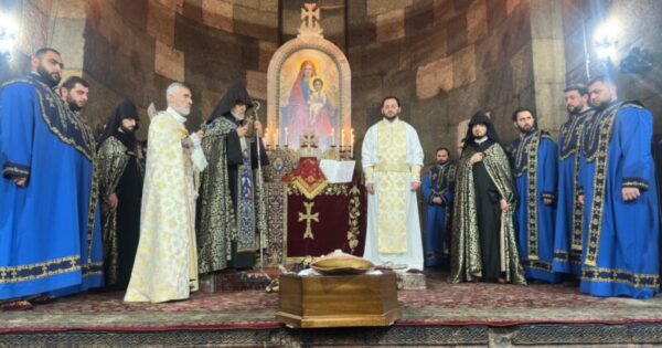 Կատարվեց Տ. Տաթև արքեպիսկոպոս Սարգիսյանի հուղարկավորության արարողությունը