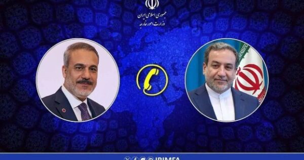 Թուրքիայի օդային տարածքը խախտելն անընդունելի է․ Ֆիդանն ու Արաղչին հեռախոսազրույց են ունեցել