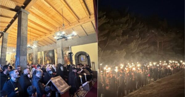 Աղոթք բարձրացվեց՝ անազատության մեջ գտնվող հոգևոր հայրերի ազատության համար