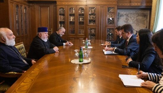 Կաթողիկոսն ու ԵԱՀԿ առաքելության ղեկավարը քննարկել են ընտրական գործընթացի թափանցիկ ընթացքի ապահովումը