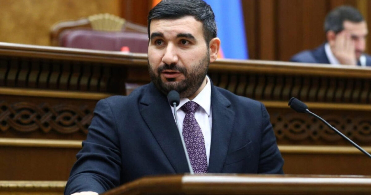 Վահագն Ալեքսանյանն ընտրվեց Ազգային ժողովի նախագահի տեղակալ
