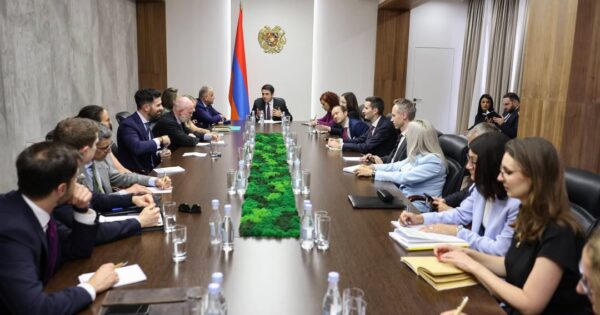 Ալեն Սիմոնյանն ընդունել է ԵՄ խորհրդի աշխատանքային խմբի պատվիրակությանը