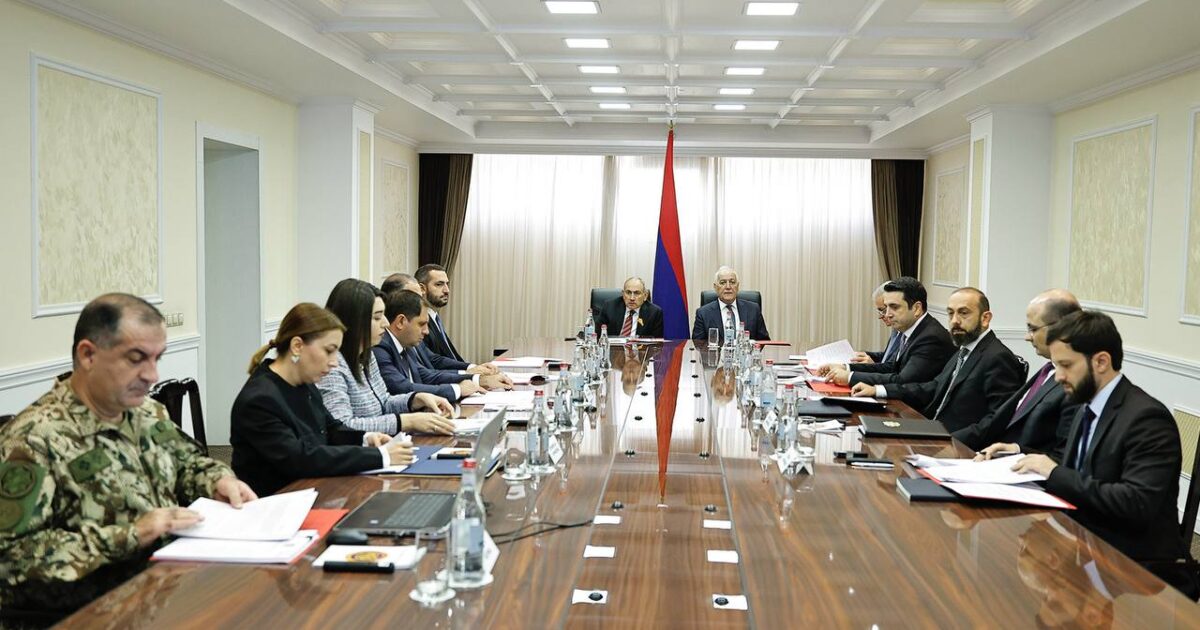 Նիկոլ Փաշինյանի գլխավորությամբ տեղի է ունեցել Անվտանգության խորհրդի նիստ
